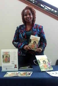My display at during the Kwanzaa Festival